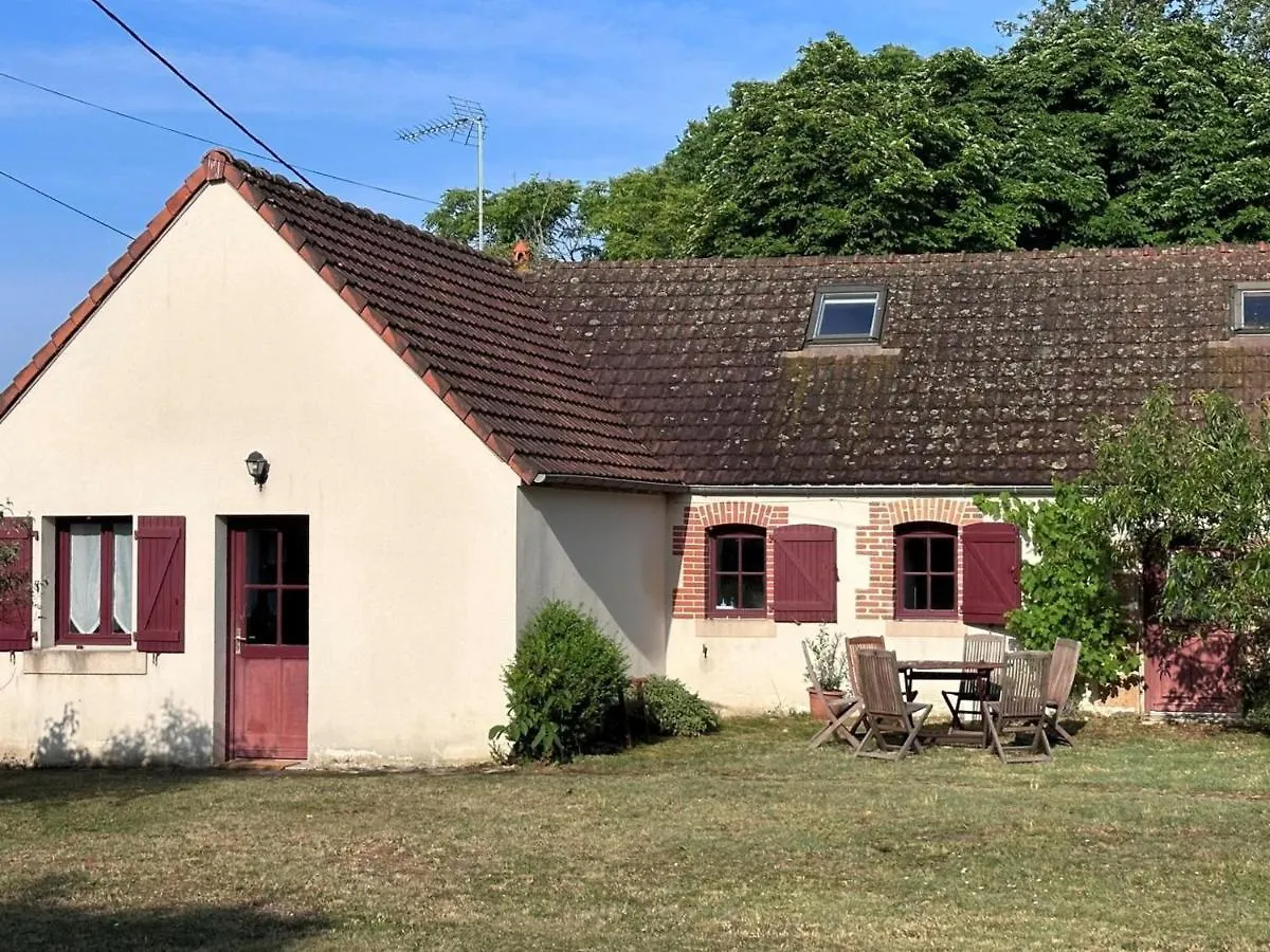 Evasion Naturelle Pres De Moulins : Gite Confortable Avec Jardin Et Poele A Bois - Fr-1-489-463 Toulon-sur-Allier 펜션